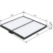BOSCH 1 987 432 171 Innenraumfilter BOSCH 1 987 432 171 Innenraumfilter