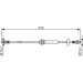BOSCH | Bremsschlauch | 1 987 476 885 BOSCH | Bremsschlauch | 1 987 476 885