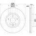 Hella | Bremsscheibe | 8DD 355 129-161