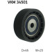 SKF | Umlenk-/Führungsrolle, Keilrippenriemen | VKM 34501