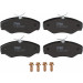GDB1478 Bremsbelagsatz, Scheibenbremse COTEC
