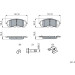 BOSCH | Bremsbelagsatz, Scheibenbremse | 0 986 494 714 BOSCH | Bremsbelagsatz, Scheibenbremse | 0 986 494 714