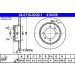 ATE | Bremsscheibe | 24.0110-0229.1 ATE | Bremsscheibe | 24.0110-0229.1