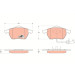 TRW Bremsbelagsatz, Scheibenbremse COTEC GDB1440