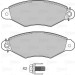 601433 Bremsbelagsatz, Scheibenbremse