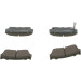 0 986 461 750 Bremsbelagsatz, Scheibenbremse