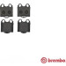 Brembo | Bremsbelagsatz, Scheibenbremse | P 83 045