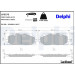 Delphi | Bremsbelagsatz, Scheibenbremse | LP3272