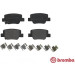 Brembo | Bremsbelagsatz, Scheibenbremse | P 83 114
