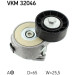 SKF | Spannrolle, Keilrippenriemen | VKM 32046