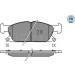 Meyle | Bremsbelagsatz, Scheibenbremse | 025 224 1219 Meyle | Bremsbelagsatz, Scheibenbremse | 025 224 1219
