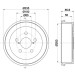 Hella | Bremstrommel | 8DT 355 301-321 Hella | Bremstrommel | 8DT 355 301-321