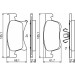 BOSCH Bremsbelagsatz, Scheibenbremse 0 986 494 823