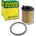 MANN-FILTER HU 716/2 x Ölfilter mit Dichtung, Filtereinsatz