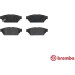 Brembo | Bremsbelagsatz, Scheibenbremse | P 54 016 Brembo | Bremsbelagsatz, Scheibenbremse | P 54 016