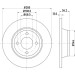 Hella | Bremsscheibe | 8DD 355 103-071 Hella | Bremsscheibe | 8DD 355 103-071