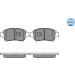 Meyle | Bremsbelagsatz, Scheibenbremse | 025 233 4816/W Meyle | Bremsbelagsatz, Scheibenbremse | 025 233 4816/W