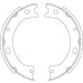 TRW | Bremsbackensatz, Feststellbremse | GS8805 TRW | Bremsbackensatz, Feststellbremse | GS8805