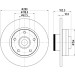 Hella | Bremsscheibe | 8DD 355 123-251