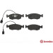 Brembo | Bremsbelagsatz, Scheibenbremse | P 23 138
