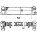 Mahle | Ladeluftkühler | CI 393 000P Mahle | Ladeluftkühler | CI 393 000P