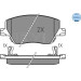 Meyle | Bremsbelagsatz, Scheibenbremse | 025 223 9719 Meyle | Bremsbelagsatz, Scheibenbremse | 025 223 9719