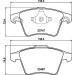 Hella | Bremsbelagsatz, Scheibenbremse | 8DB 355 013-811