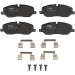 GDB1631 Bremsbelagsatz, Scheibenbremse COTEC