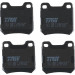 TRW Bremsbelagsatz, Scheibenbremse COTEC GDB915