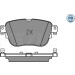 Meyle | Bremsbelagsatz, Scheibenbremse | 025 224 3716/PD Meyle | Bremsbelagsatz, Scheibenbremse | 025 224 3716/PD