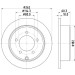 Hella | Bremsscheibe | 8DD 355 120-561