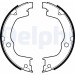Delphi | Bremsbackensatz, Feststellbremse | LS2106