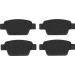 TRW Bremsbelagsatz, Scheibenbremse COTEC GDB1485