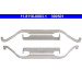 2 x ATE Feder, Bremssattel | 11.8116-0083.1