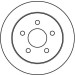 TRW | Bremsscheibe | DF4049 TRW | Bremsscheibe | DF4049