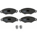 GDB1361 Bremsbelagsatz, Scheibenbremse COTEC