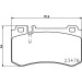 Hella | Bremsbelagsatz, Scheibenbremse | 8DB 355 014-941