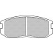 598626 Bremsbelagsatz, Scheibenbremse