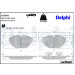 Delphi | Bremsbelagsatz, Scheibenbremse | LP2091 Delphi | Bremsbelagsatz, Scheibenbremse | LP2091