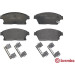 Brembo | Bremsbelagsatz, Scheibenbremse | P 59 077 Brembo | Bremsbelagsatz, Scheibenbremse | P 59 077