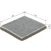 BOSCH 1 987 435 565 Innenraumfilter BOSCH 1 987 435 565 Innenraumfilter