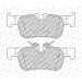 FDB4954 Bremsbelagsatz, Scheibenbremse PREMIER