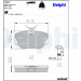 Delphi | Bremsbelagsatz, Scheibenbremse | LP597 Delphi | Bremsbelagsatz, Scheibenbremse | LP597