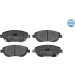 Meyle Bremsbelagsatz, Scheibenbremse MEYLE-ORIGINAL: True to OE 025 249 4619/W