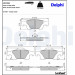 Delphi | Bremsbelagsatz, Scheibenbremse | LP2251 Delphi | Bremsbelagsatz, Scheibenbremse | LP2251