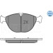 Meyle | Bremsbelagsatz, Scheibenbremse | 025 241 7219 Meyle | Bremsbelagsatz, Scheibenbremse | 025 241 7219
