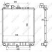 NRF | Kühler, Motorkühlung | 58354 NRF | Kühler, Motorkühlung | 58354