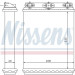 Nissens | Wärmetauscher, Innenraumheizung | 72016 Nissens | Wärmetauscher, Innenraumheizung | 72016