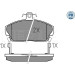 Meyle | Bremsbelagsatz, Scheibenbremse | 025 215 1518/PD Meyle | Bremsbelagsatz, Scheibenbremse | 025 215 1518/PD