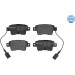 Meyle Bremsbelagsatz, Scheibenbremse MEYLE-ORIGINAL: True to OE 025 243 4917/W